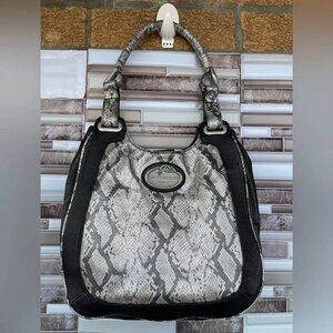 Malini Murjani Exotic snake tote